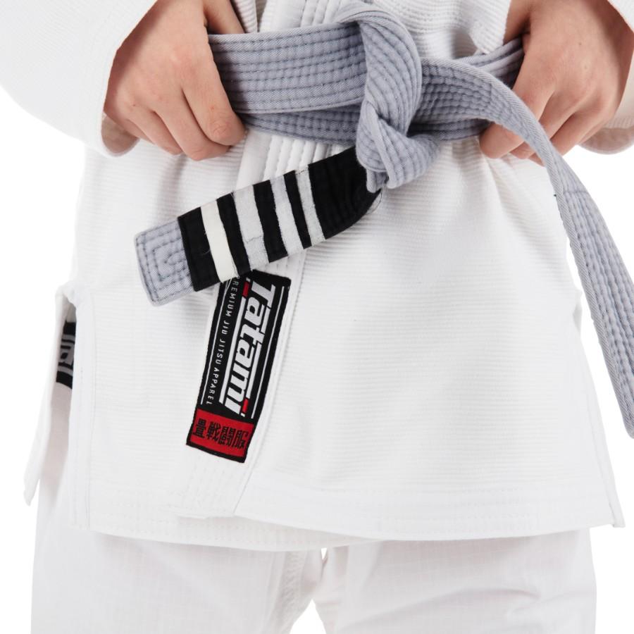 Traje de Jiu jitsu para niño Kids Roots Tatami - Blanco