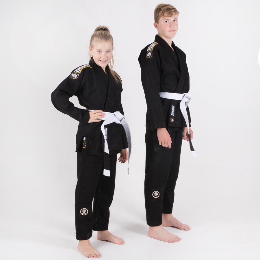 Traje de Jiu jitsu para niño Nova Kids - Negro