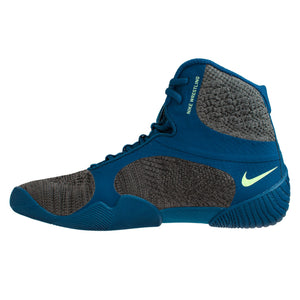Zapatillas de Boxeo y Lucha Nike Tawa (gris y azul)