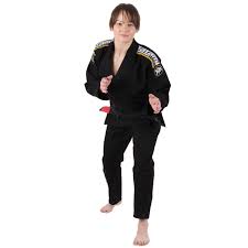Traje de Jiu jitsu para dama Tatami Nova Absolute Negro