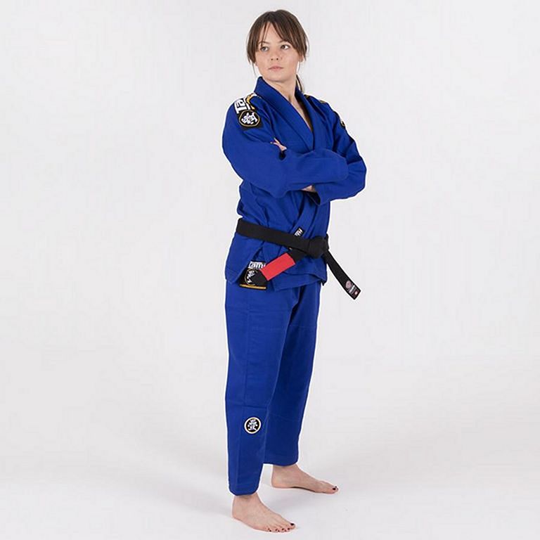 Traje de Jiu jitsu para dama Tatami Nova Absolute azul